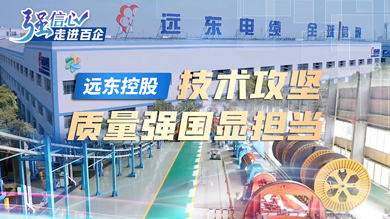 强信心&middot;走进百企｜远东控股：技术攻坚 质量强国显担当